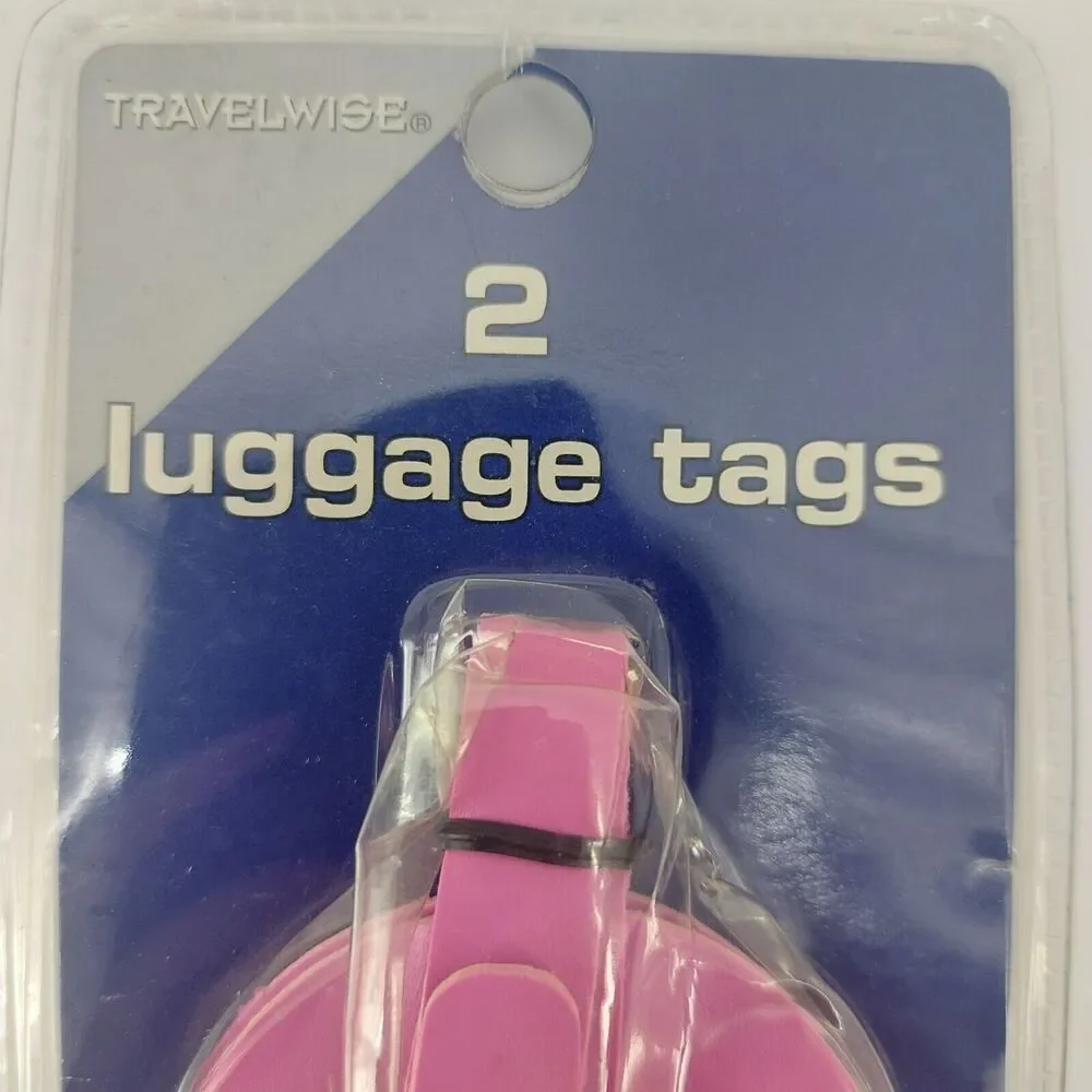 Travelwise Luggage Tags Barbie Pink Vacation Address Name Tag